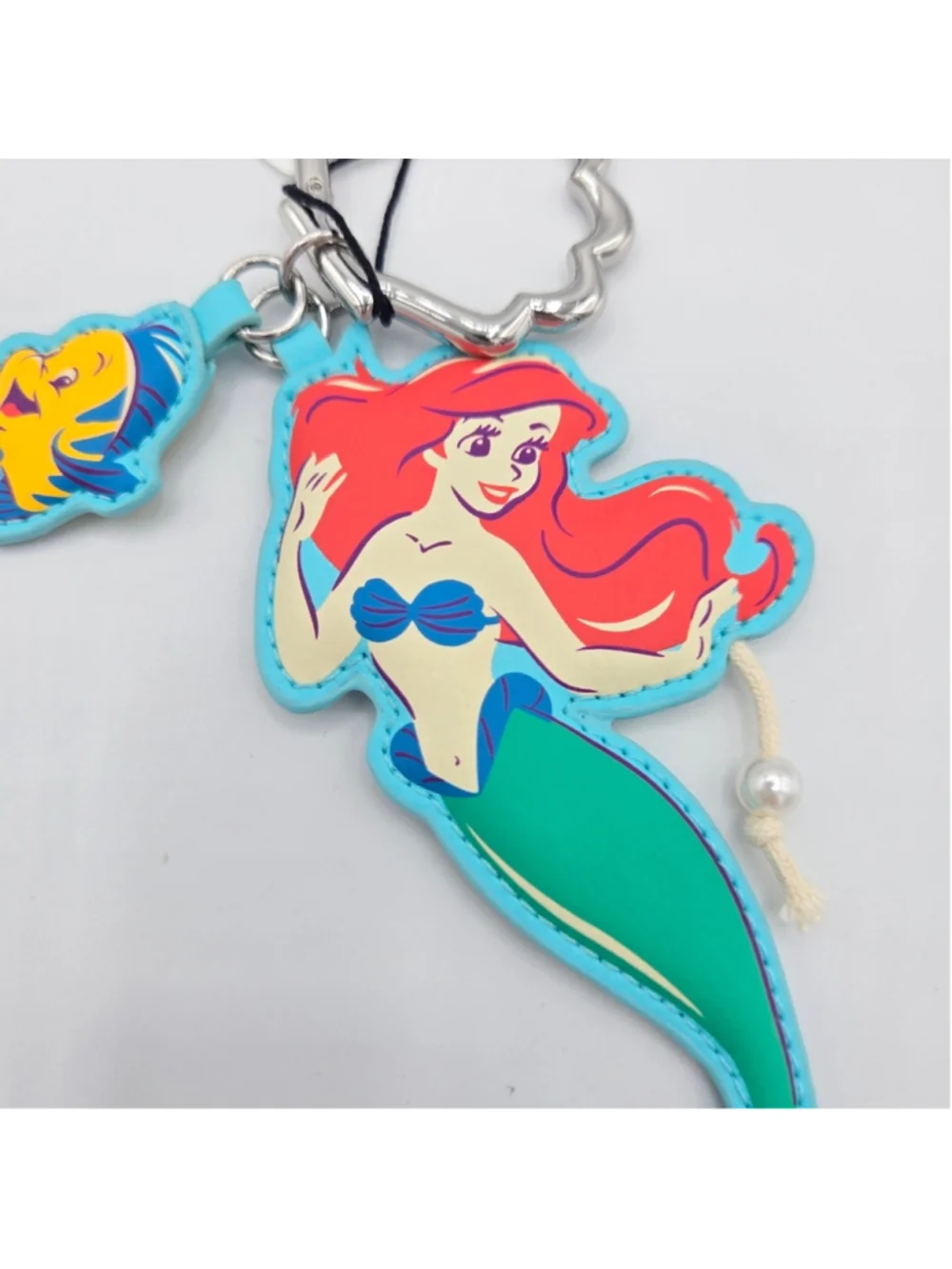 Vera Bradley Disney Ariel Bag Charm Shell Clip Little Mermaid NWT